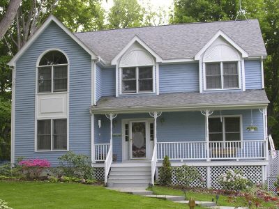 Blue Exterior House Paint Colors